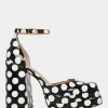 Betsey Johnson Tootsy Black Polka Dot Store