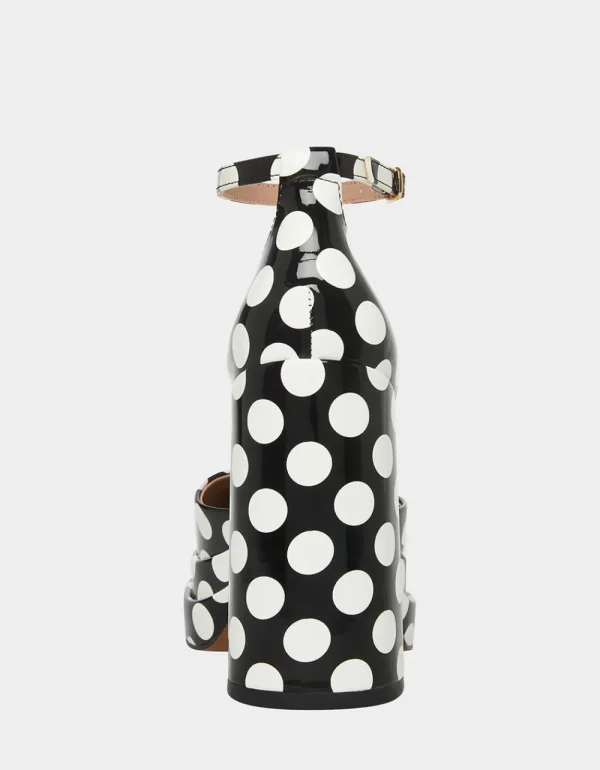 Betsey Johnson Tootsy Black Polka Dot Store