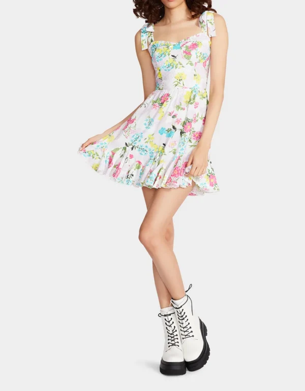 Betsey Johnson Tulluah Mini Dress White Cheap