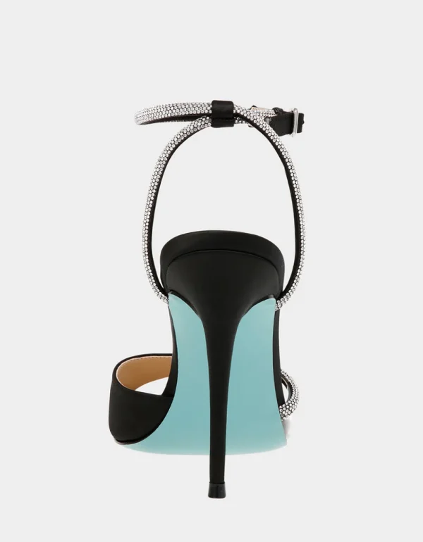 Betsey Johnson Vera Black Satin Online
