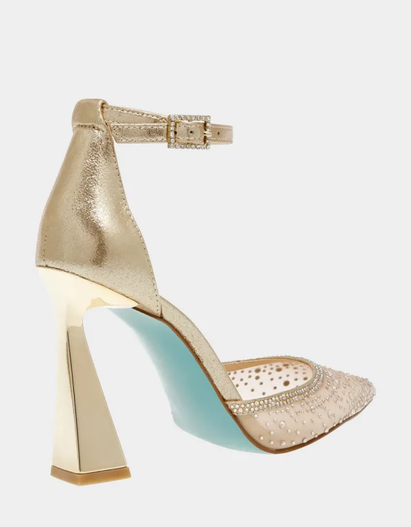 Betsey Johnson Viola Dusty Gold Flash Sale