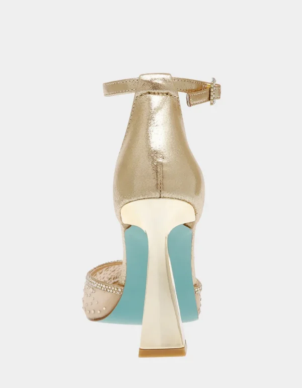 Betsey Johnson Viola Dusty Gold Flash Sale